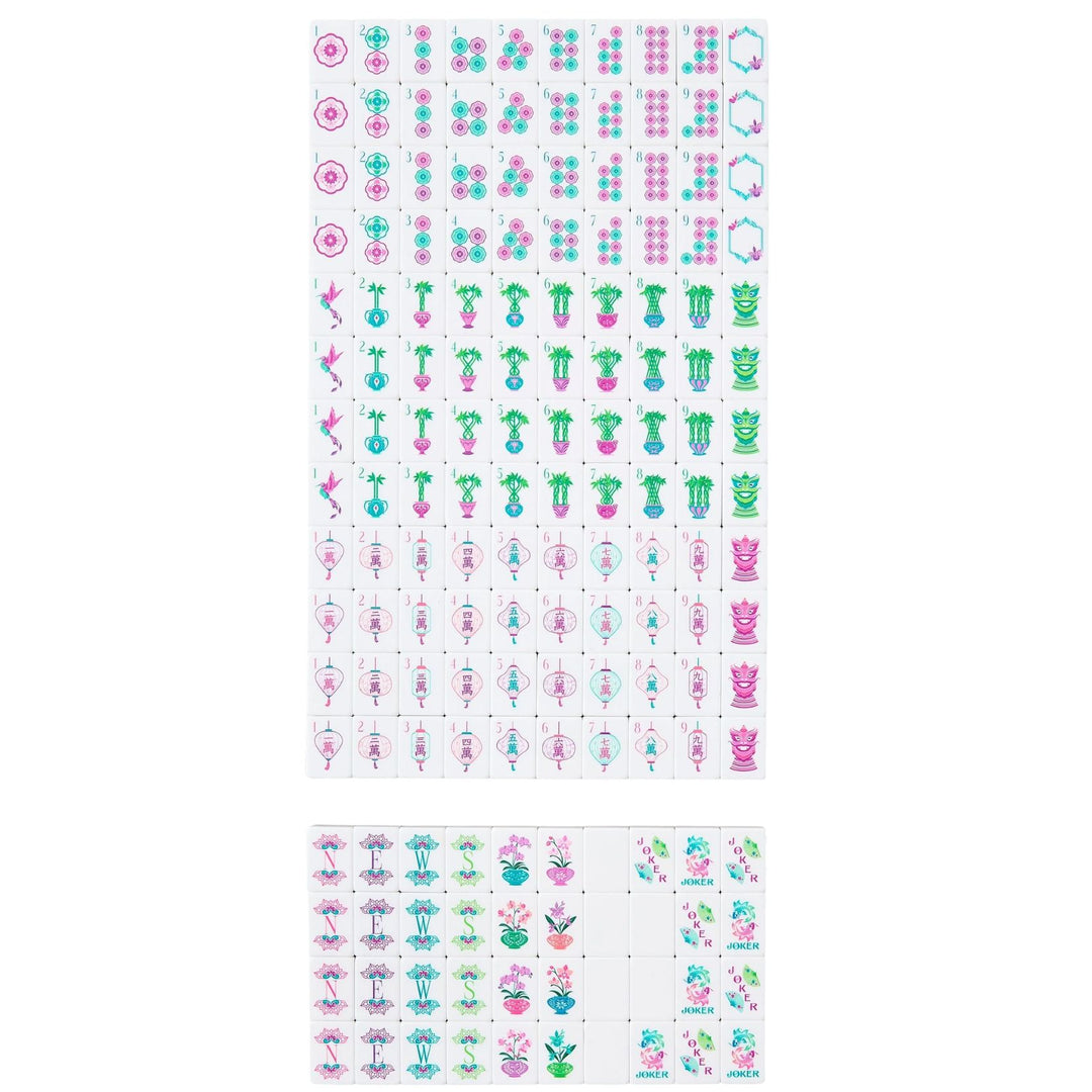 Emerald Mahjong Tiles