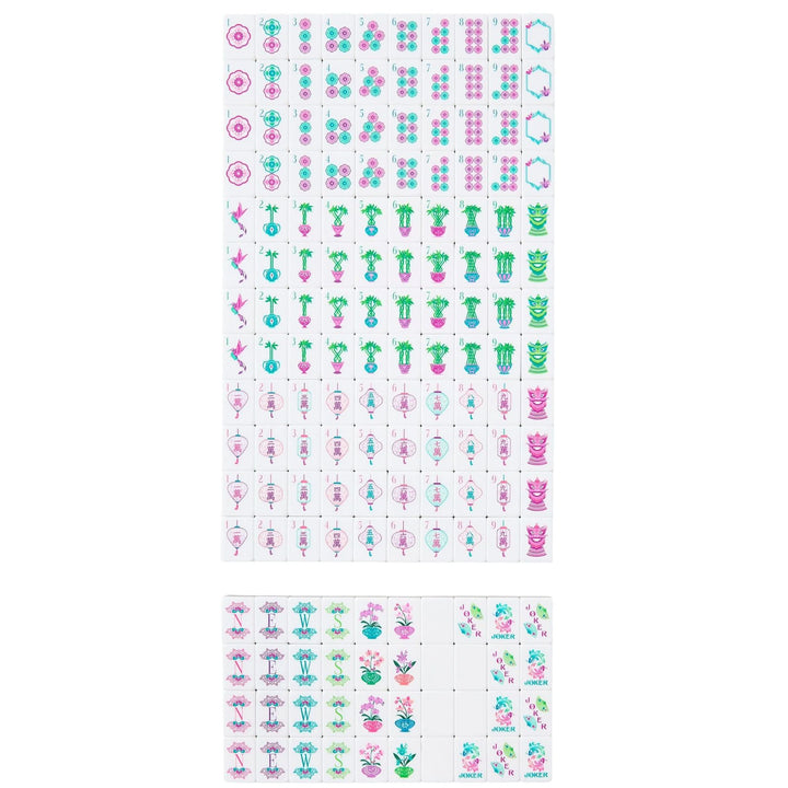 Emerald Mahjong Tiles