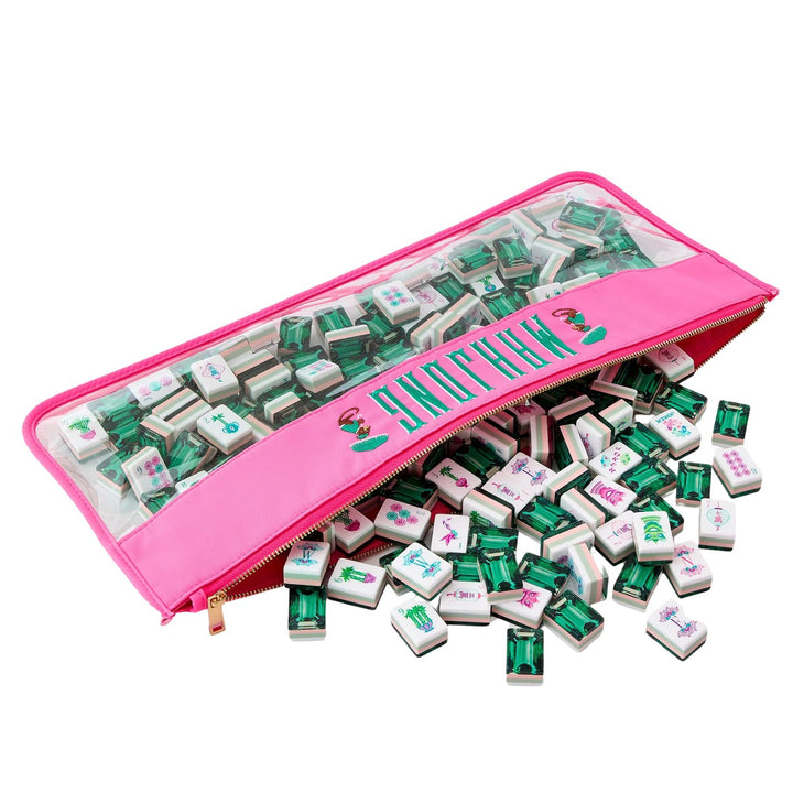 Emerald Mahjong Tiles