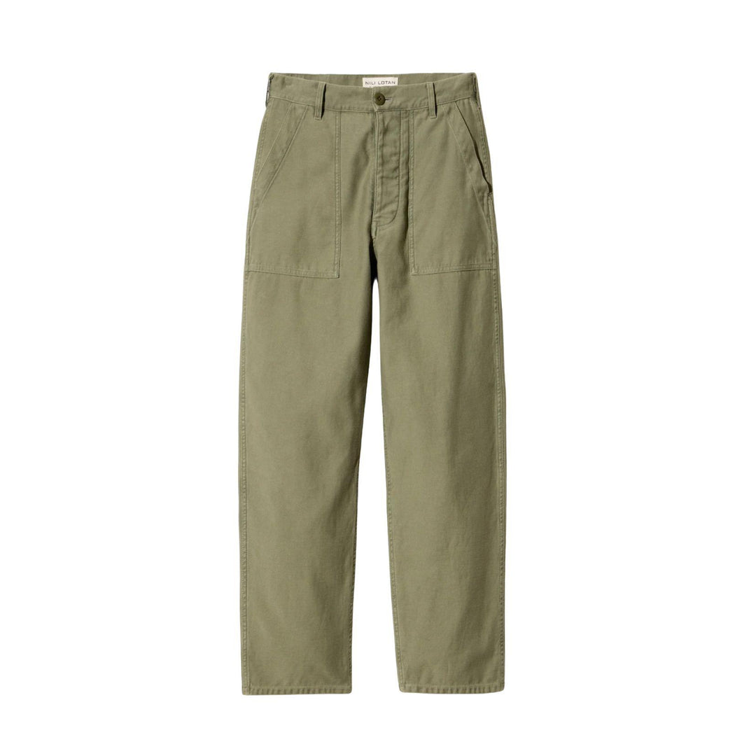Earl Cotton Straight Leg Pant