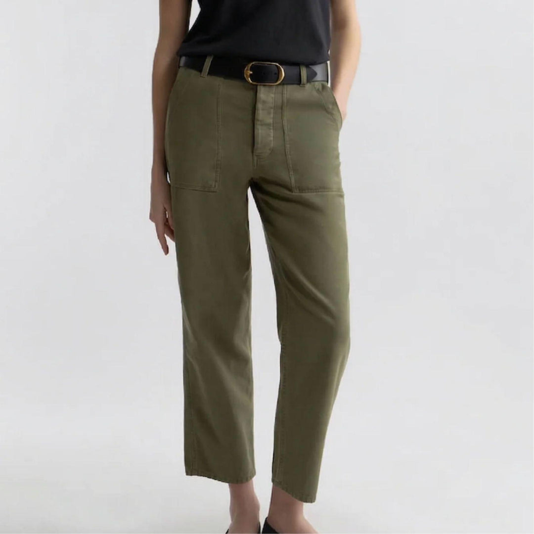 Earl Cotton Straight Leg Pant