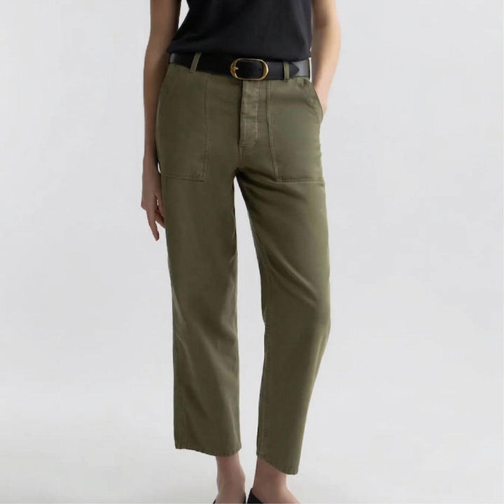 Earl Cotton Straight Leg Pant