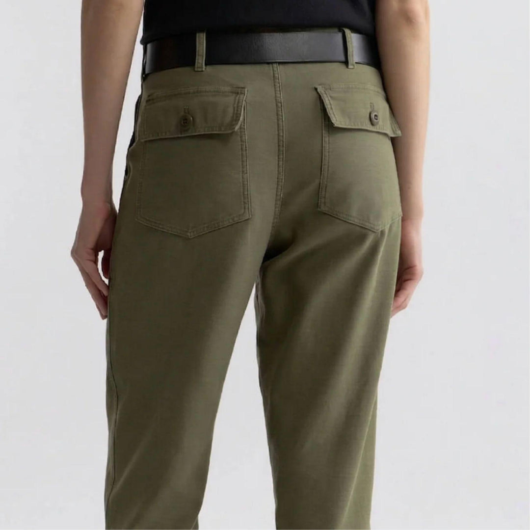 Earl Cotton Straight Leg Pant