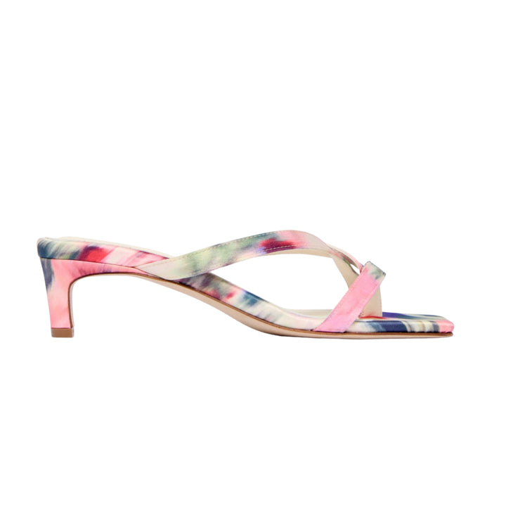 Watercolor Satin Elaine Sandal