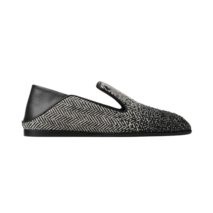 Eliot Slipper in Grey/Black Mix