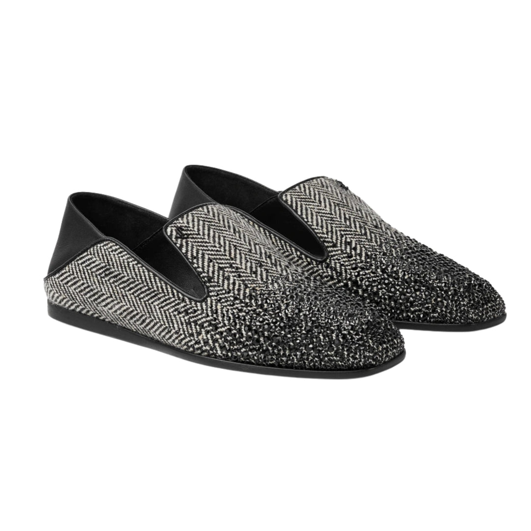 Eliot Slipper in Grey/Black Mix