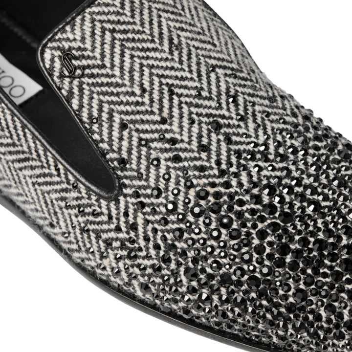 Eliot Slipper in Grey/Black Mix