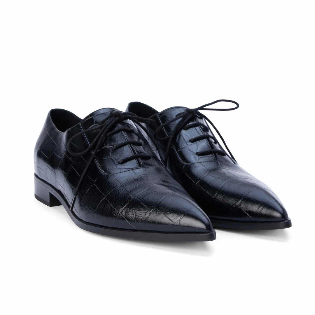 Elise - Black Croc