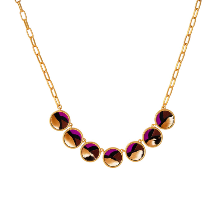 Ella Multi Bezel Necklace