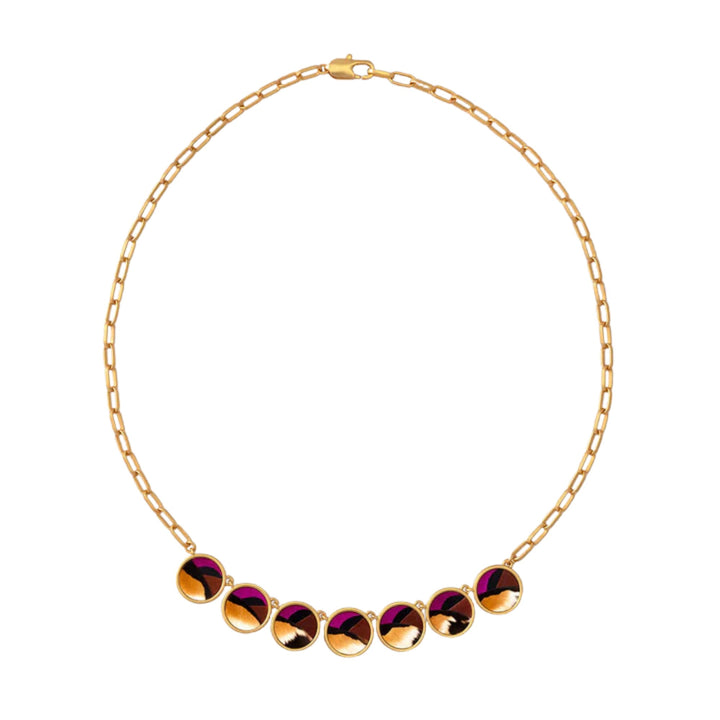 Ella Multi Bezel Necklace
