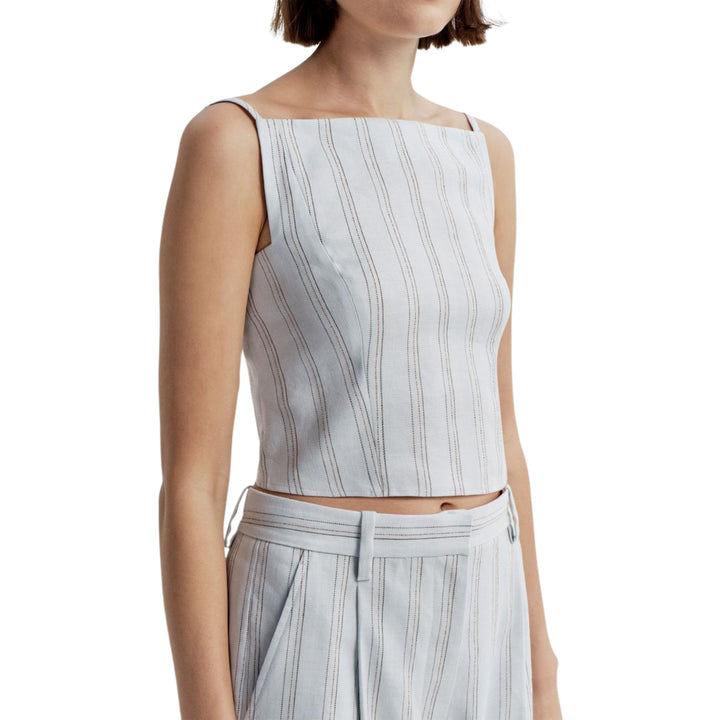 Elliott Top in Isla Stripe