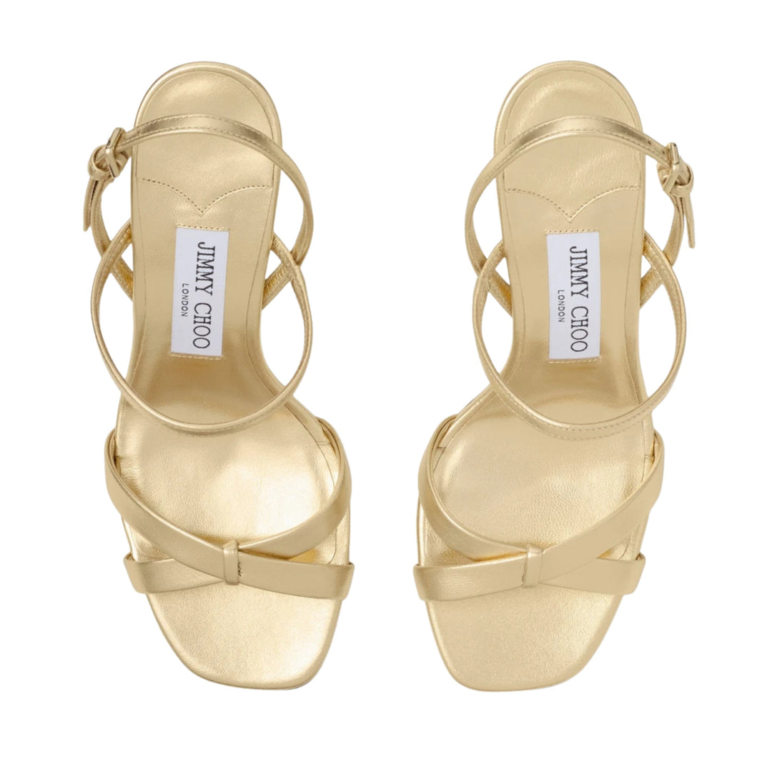 Elsy 85 Sandal in Gold