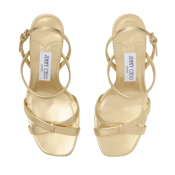 Elsy 85 Sandal in Gold