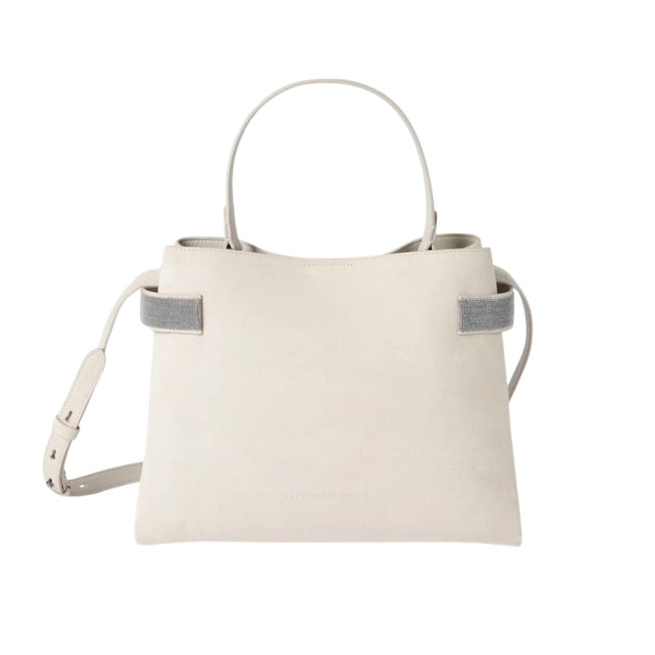 Essence Suede Top Handle Bag