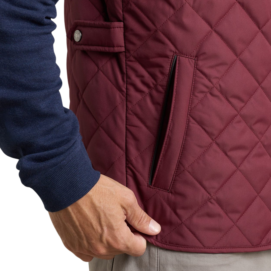 Essex Vest in Bordeaux