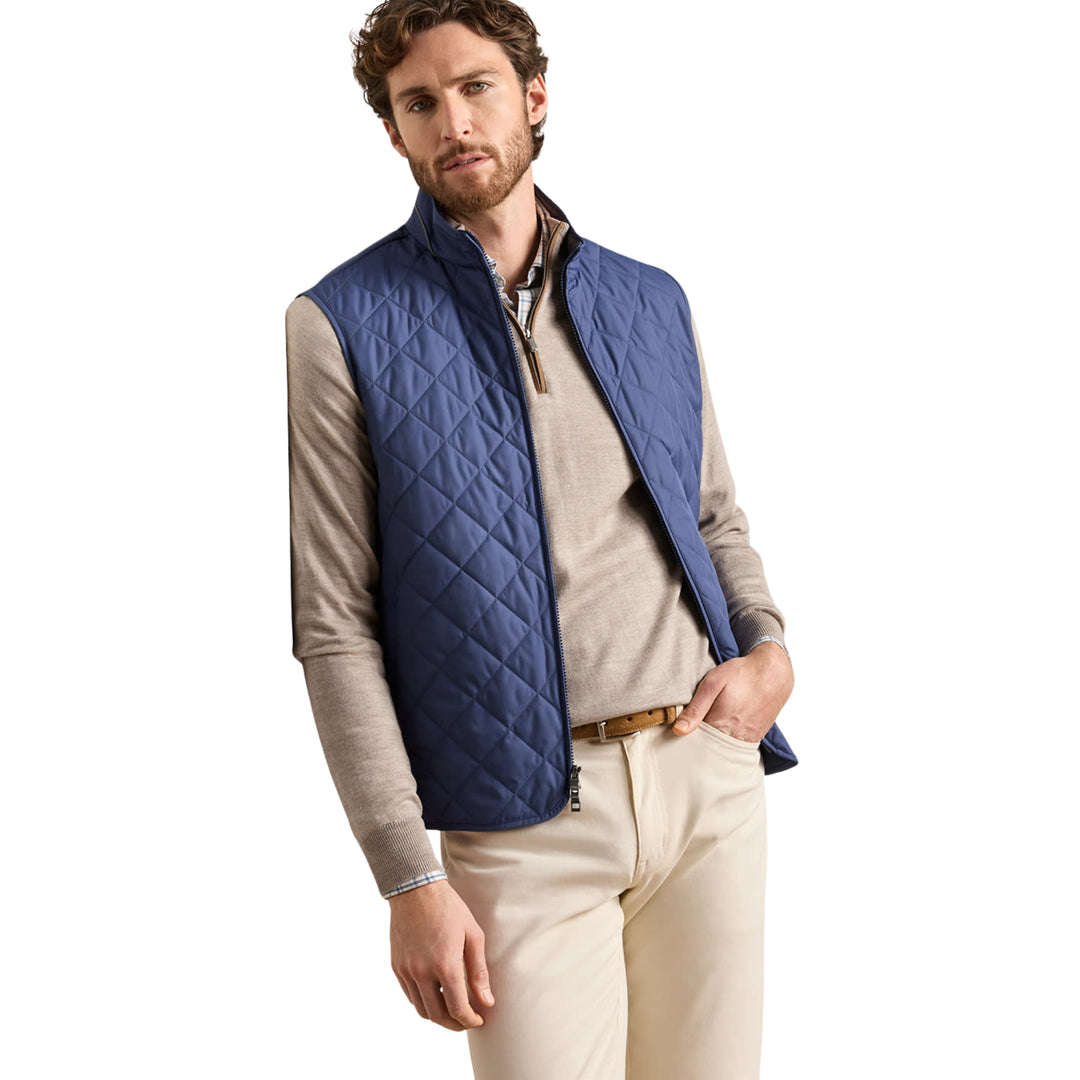 Essex Vest in Crown Blue