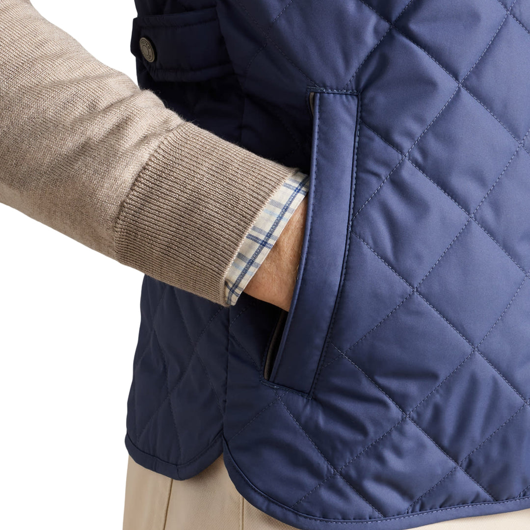 Essex Vest in Crown Blue