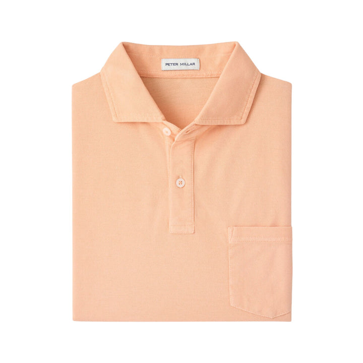 Everday Pique Polo in Cosmic Peach