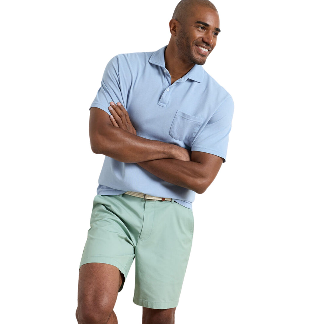 Everday Pique Polo in Cottage Blue