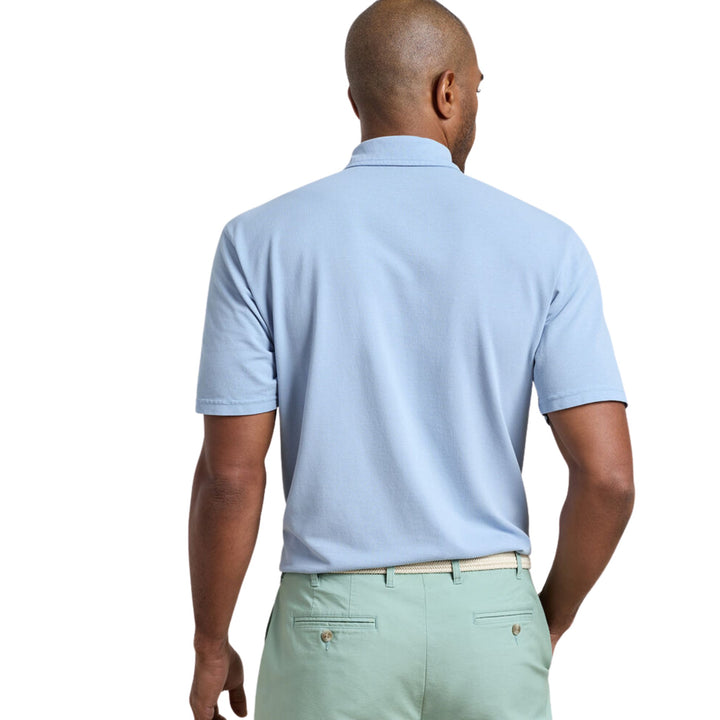 Everday Pique Polo in Cottage Blue