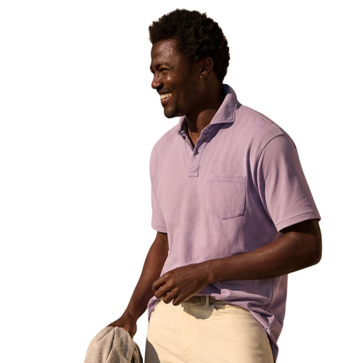 Everday Pique Polo in Light Violet