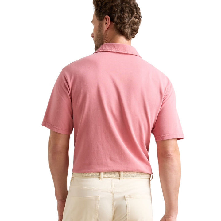 Everday Pique Polo in Venetian Pink