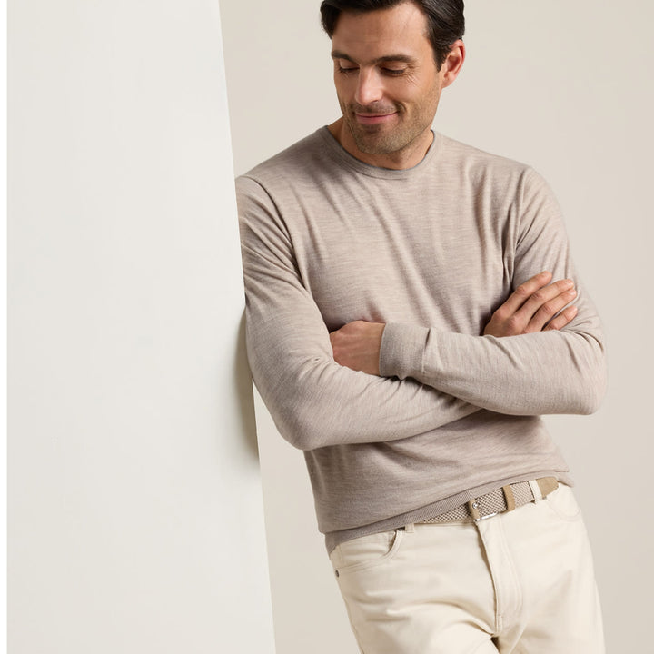Excursionist Flex Crewneck Sweater in Truffle