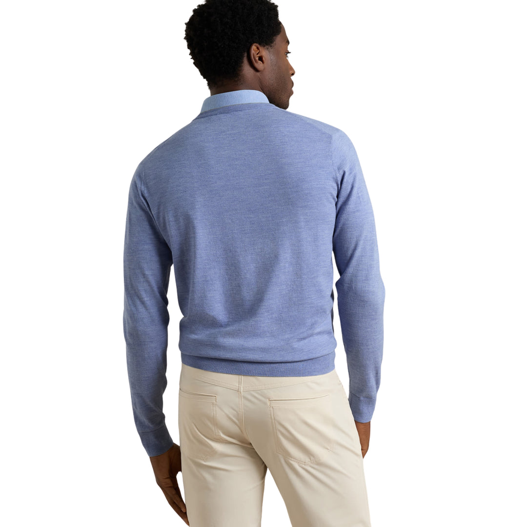 Excursionist Flex Crewneck Sweater in Windy Blue