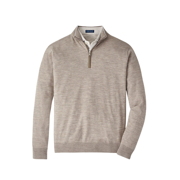 Excursionist Flex Quarter-Zip Sweater, Barley