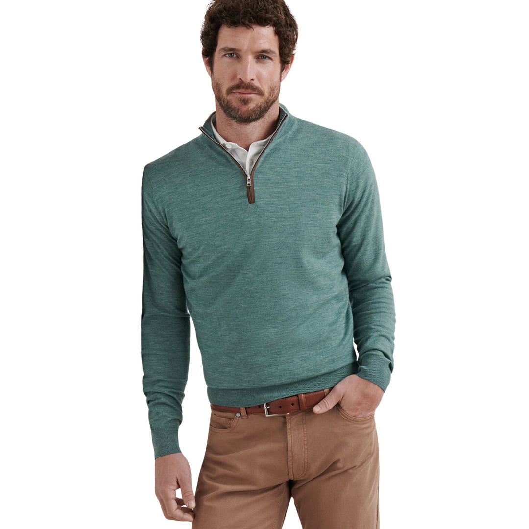 Excursionist Flex Quarter-Zip Sweater, Sherwood