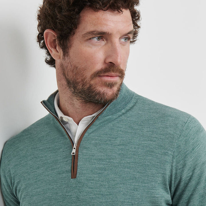 Excursionist Flex Quarter-Zip Sweater, Sherwood