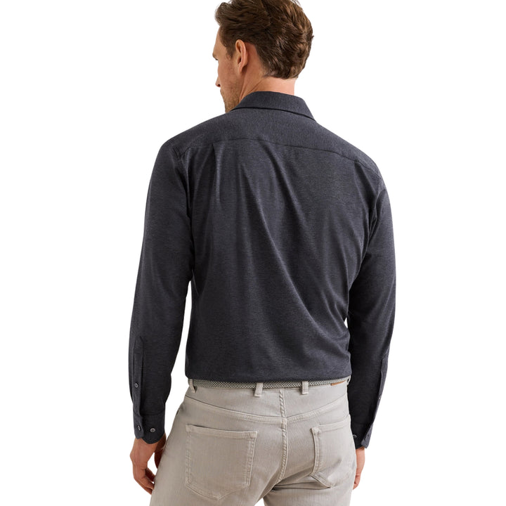 Excursionist Flex Solid Sport Shirt in Iridium