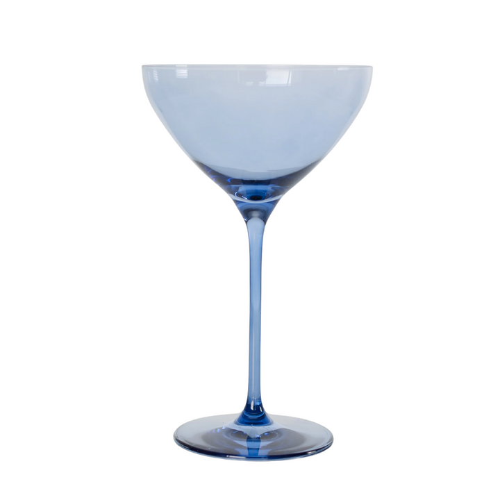 Colored Martini Glass Cobalt