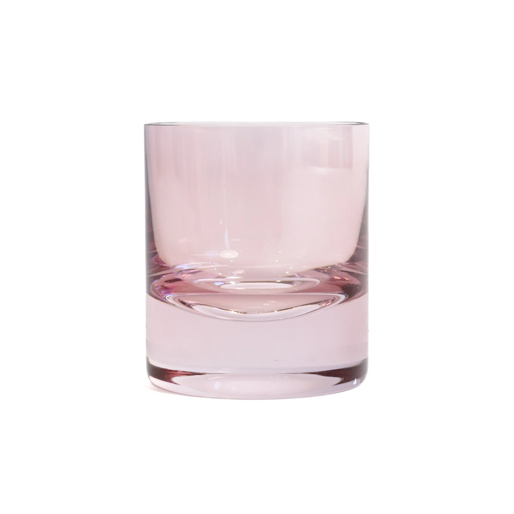 Colored Rocks Glass Rose