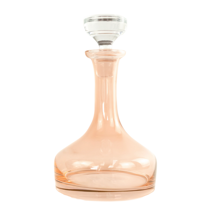 Vogue Decanter Blush Pink