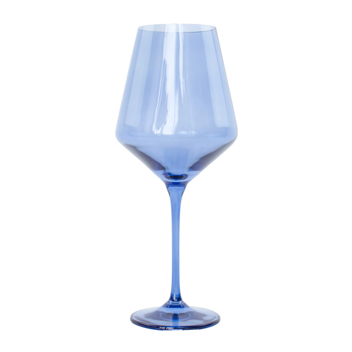 Wine Single Stemware Glass Cobalt