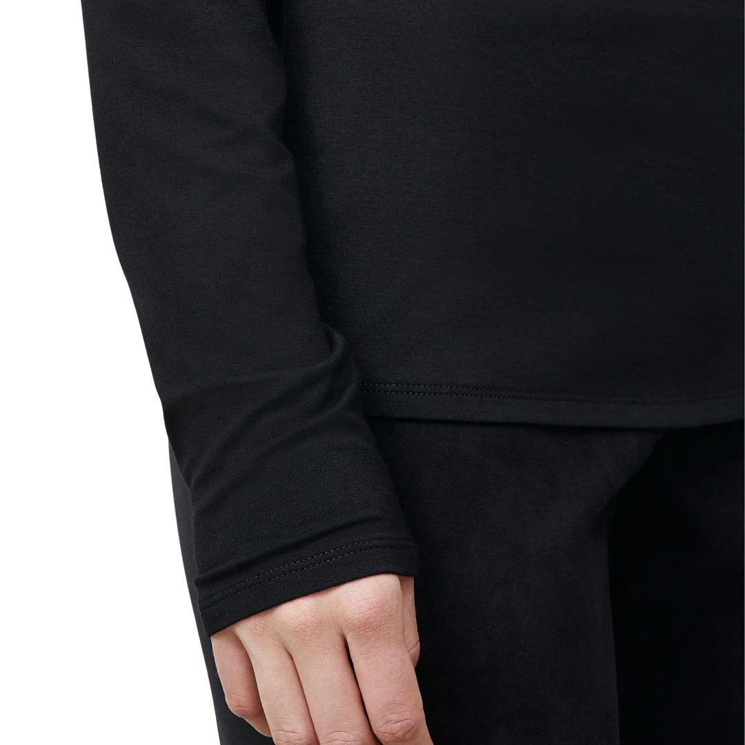 FUNNEL TURTLENECK, Black