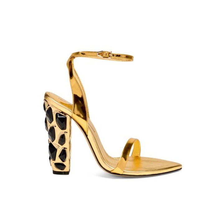 Facet in Mirror Gold