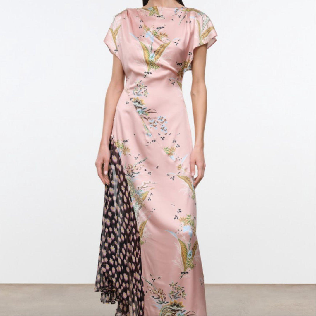 Fawn Silk Dress