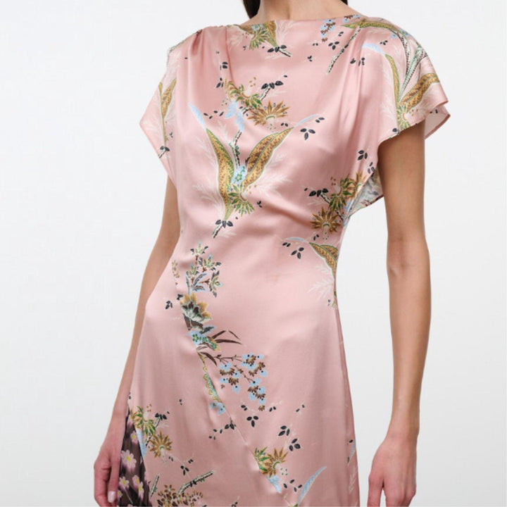 Fawn Silk Dress
