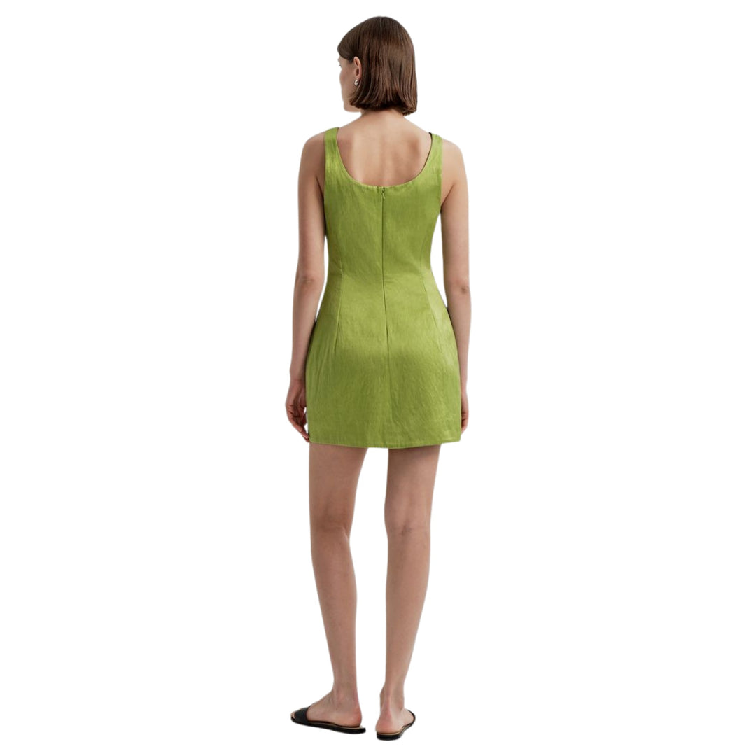 Faye Dress in Meadow Green