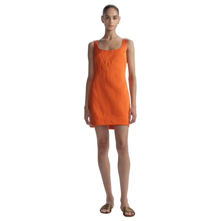 Faye Dress in Persimmon