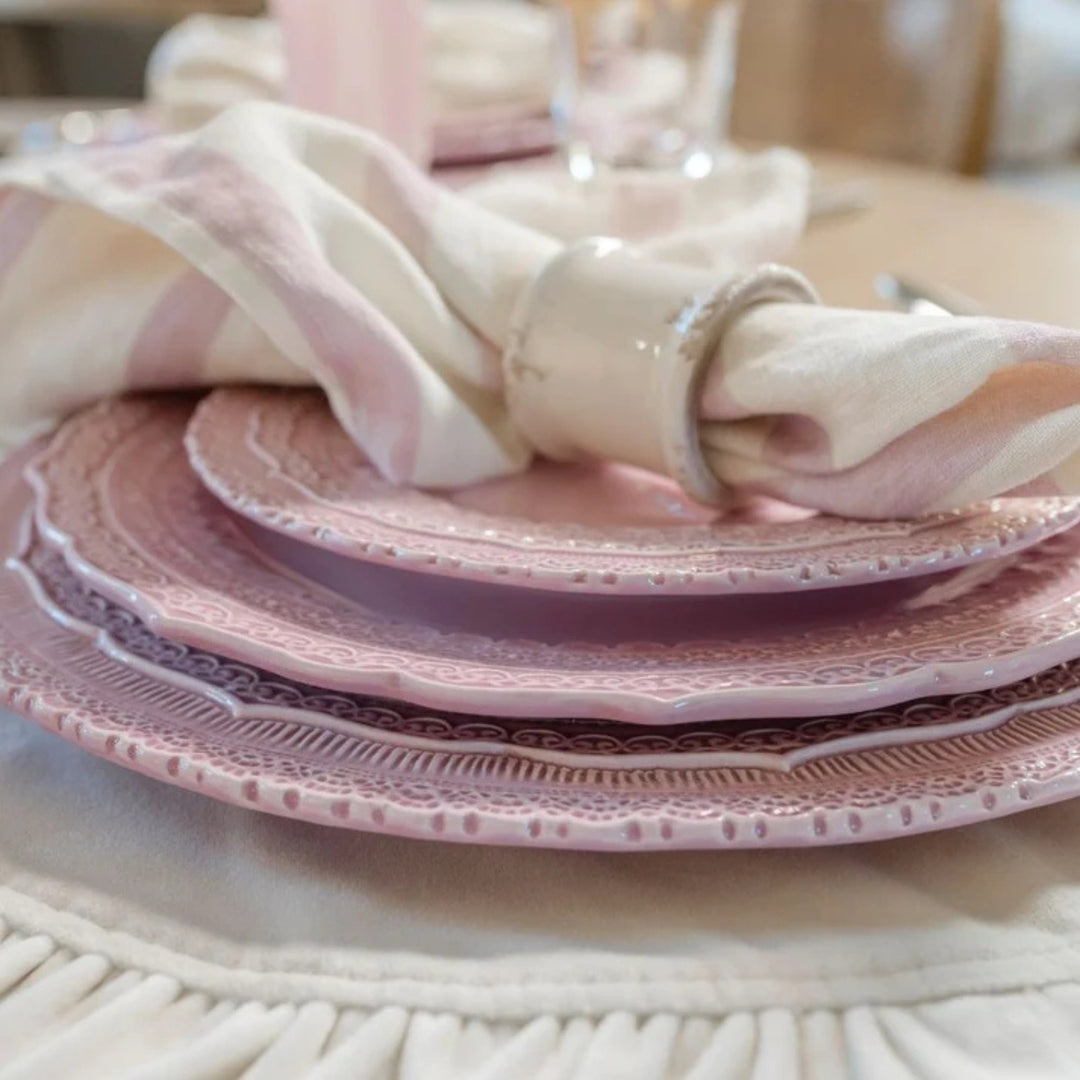 Finezza Dinner Plate - Rosa Pink