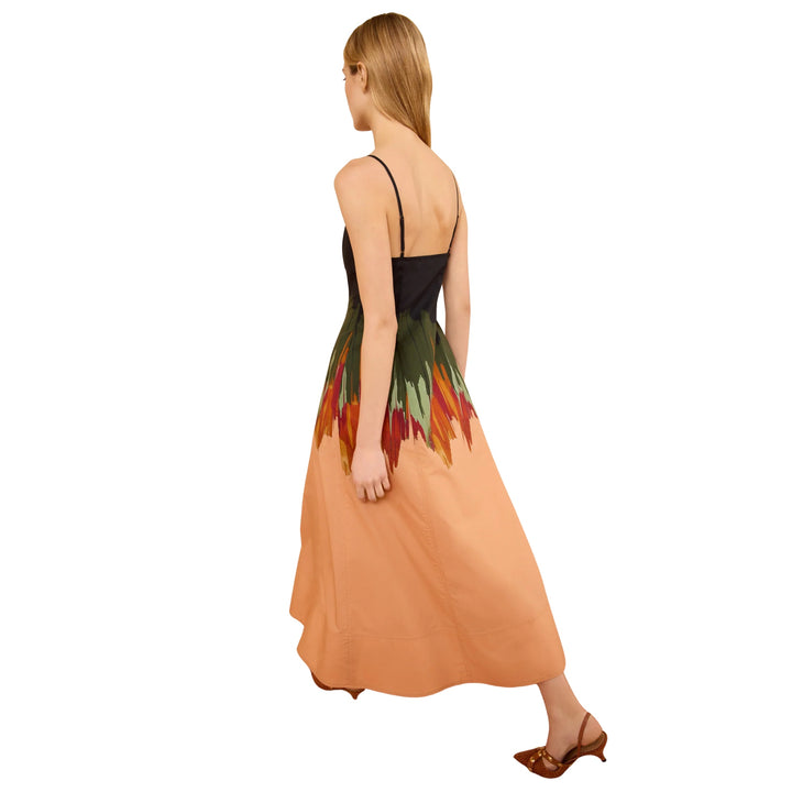 Fiora Cami Cotton Dress in Agate