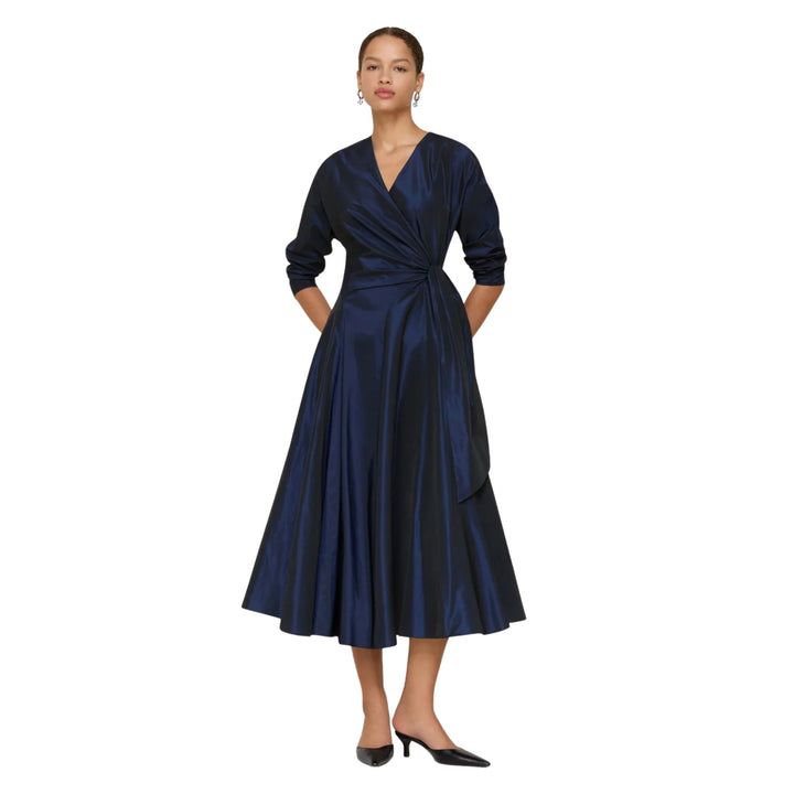 Fit and Flare Wrap Dress