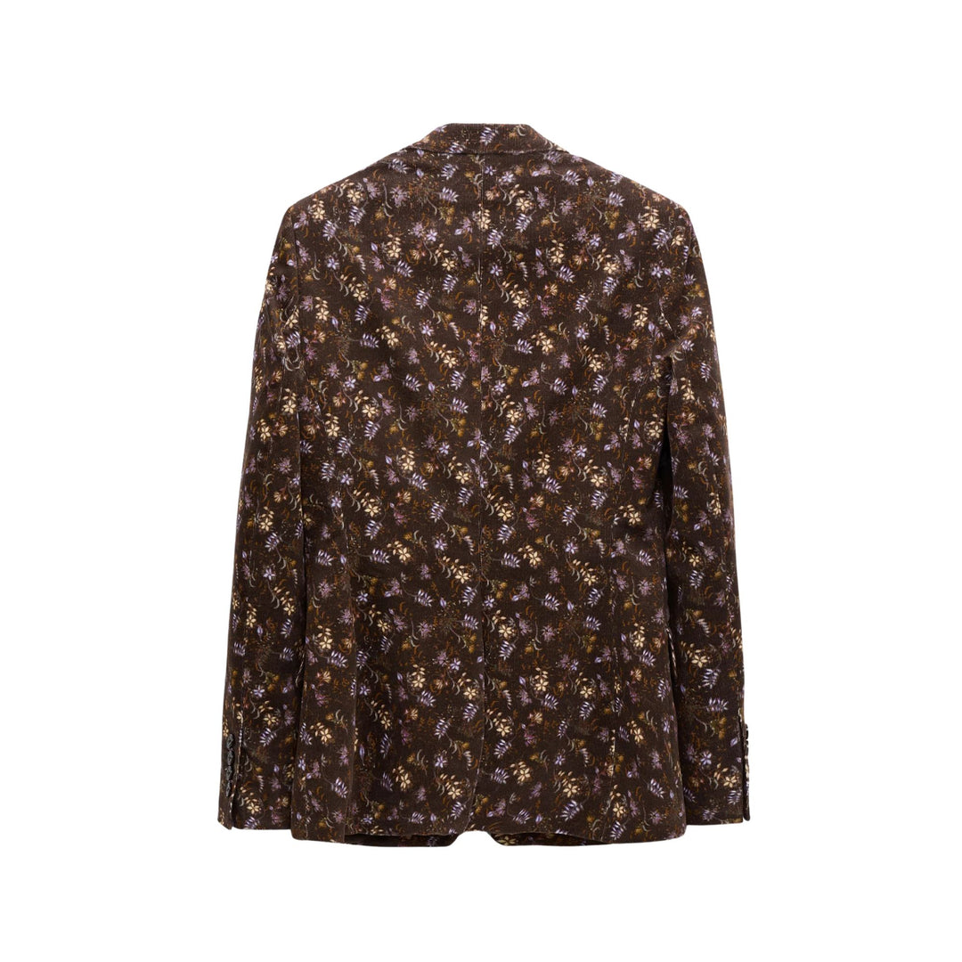 Floral Statement Jacket in winter blossom
