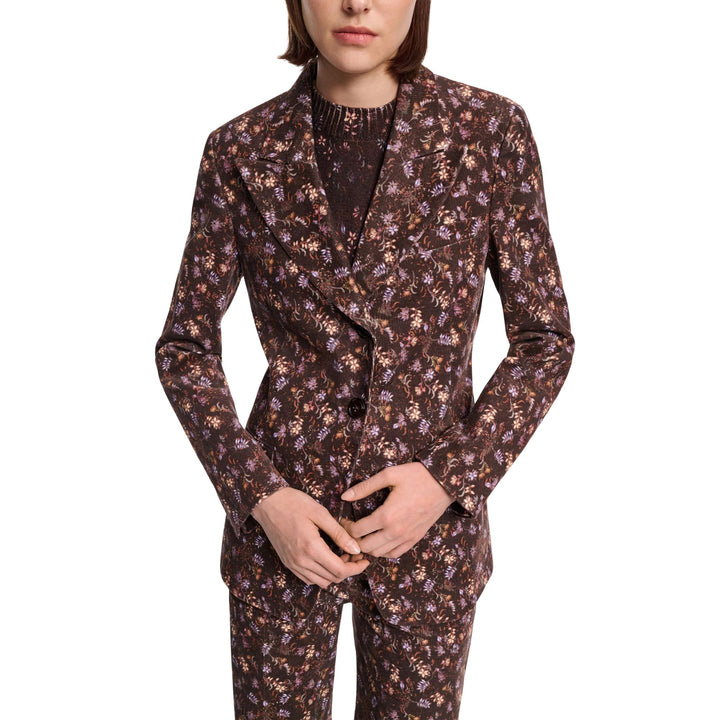 Floral Statement Jacket in winter blossom