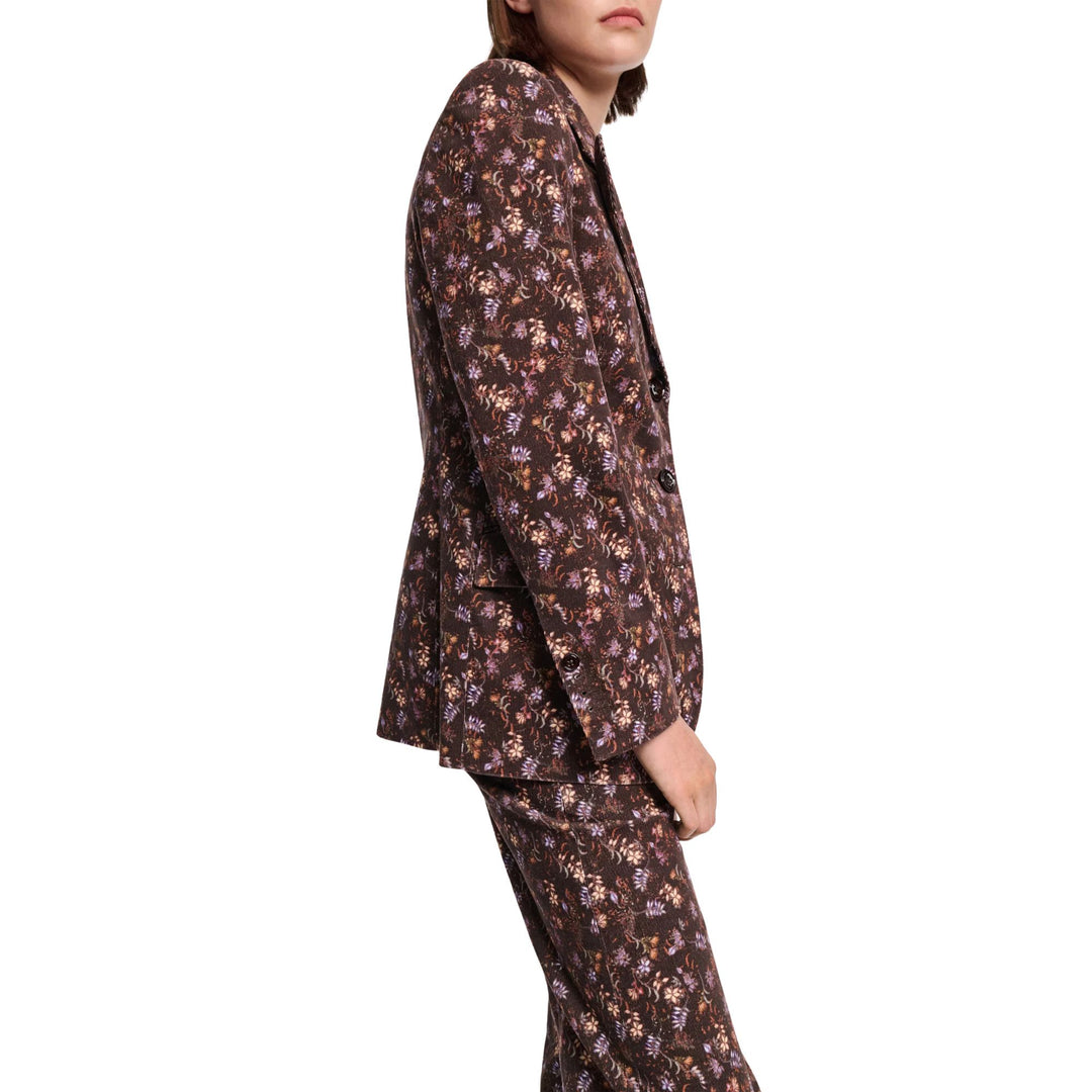 Floral Statement Jacket in winter blossom