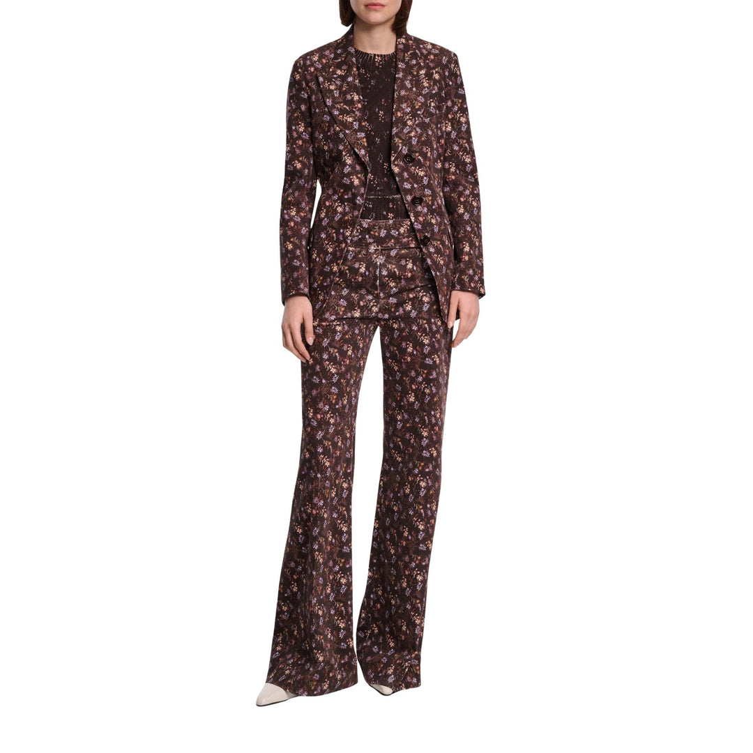 Floral Statement Jacket in winter blossom