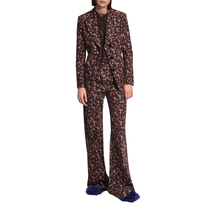 Floral Statement Jacket in winter blossom